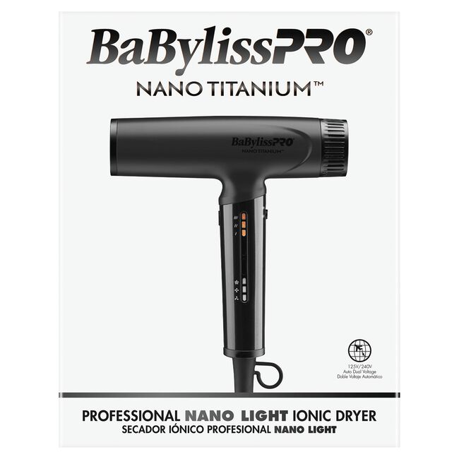 Black Nano Titanium Light Ionic Dryer